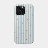 Baby Blue Hearts Phone Case