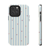 Baby Blue Hearts Phone Case