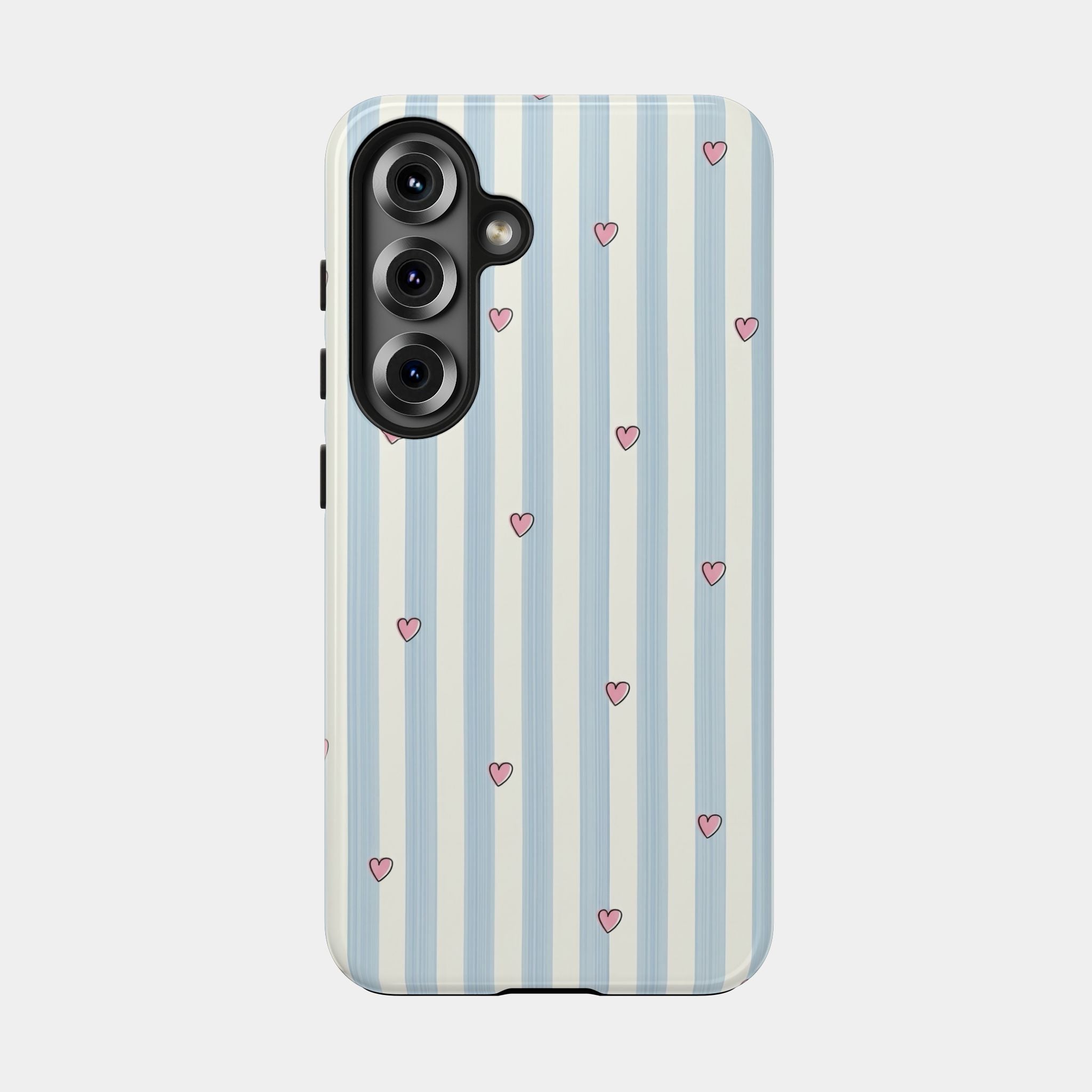Baby Blue Hearts Phone Case