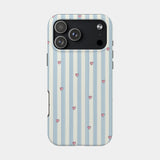 Baby Blue Hearts Phone Case