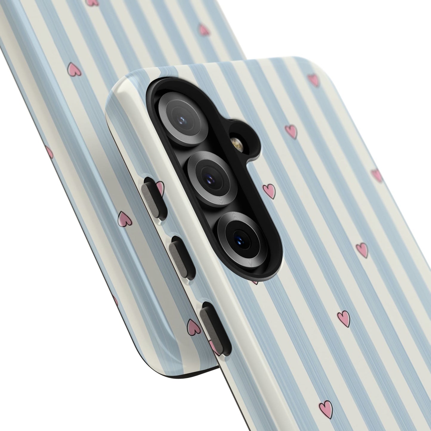 Baby Blue Hearts Phone Case